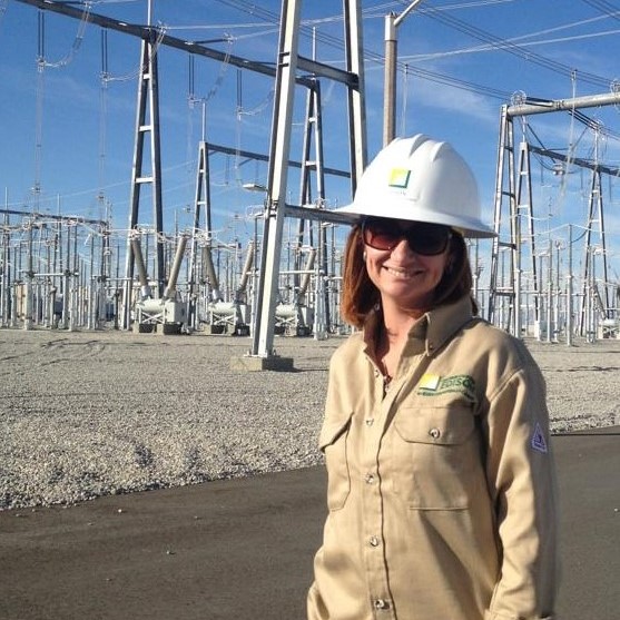 Image of Jenny McGee, Scientific Advisor – Mitigation and Restoration, at a work site